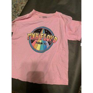 NWT- PINK FLOYD~Pink Tee shirt~Girl's Size 9/10